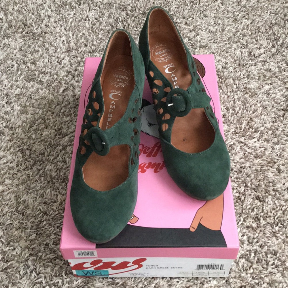 Suede shoes
